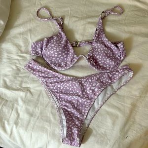 Dalmatian print bikini